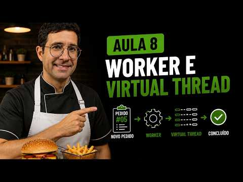 Capa da aula: Spring Boot na Prática: Trabalhando com Virtual Threads no Spring Boot #EP8
